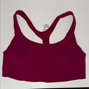 Lululemon Maroon Sports Bra